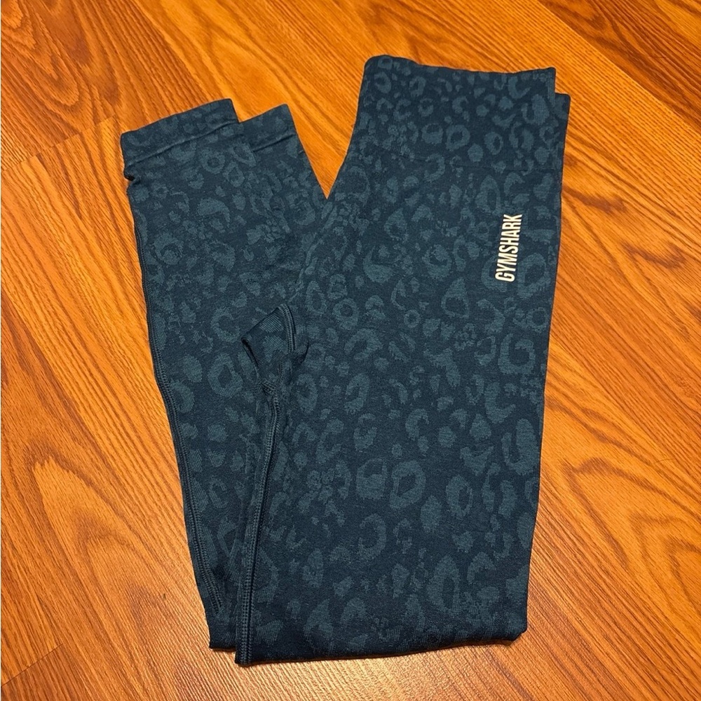 Gymshark Adapt Animal Seamless Leggings - Teal